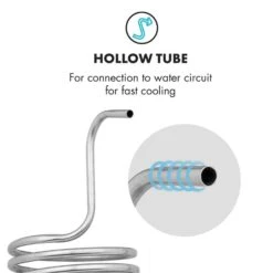 Chiller 6 Eintauchkühler Ø20 Cm 9 Schleifen 304 Edelstahl -Heimladen 10033081 yy 0004 logo Klarstein Chiller 6 Eintauchkuehler 9 Schleifen