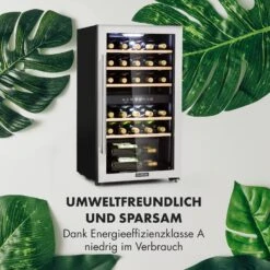 Vinamour 29 Duo Weinkühlschrank 2 Zonen 80L/29 Flaschen 5-22°C Touch 17 Vinamour 29 Duo Weinkühlschrank 2 Zonen 80L/29 Flaschen 5-22°C Touch -Heimladen 10033083 de 0006 logo