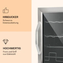 Beersafe XL Mix It Edition Kühlschrank 60 Ltr 4 Böden Panoramaglastür -Heimladen 10033120 de 0003 logo