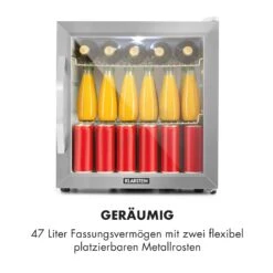 Beersafe L Crystal White Kühlschrank 47 Ltr 2 Böden Glastür Edelstahl -Heimladen 10033121 de 0003 logo