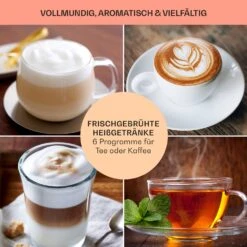 Baristomat 2-in-1-Heißgetränkeautomat Kaffee Tee Milchschaum -Heimladen 10033138 de 0007 usp