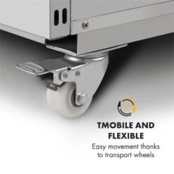 Master Jerky 24 Dörrautomat 5850W 40-90 °C 15h-Timer Edelstahl Silber -Heimladen 10033214 yy 0008 logo Klarstein Master Jerky 24 Doerrautomat silber