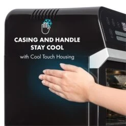 AeroVital Cube Heißluftfritteuse 1600W 12l Timer 16 Programme Schwarz -Heimladen 10033248 yy 0007 logo Klarstein AeroVital Cube Heissluftfritteuse schwarz reedit