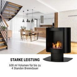 Phantasma Tower Ethanol-Kamin Sicherheitsbrenner Löschhilfe Schwarz -Heimladen 10033266 de 0003 logo