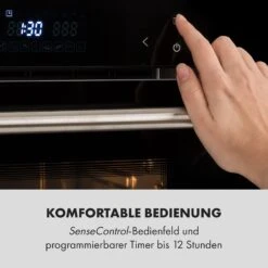 MasterFresh Dampfbackofen 230°C 24l Touch-Bedienfeld Schwarz -Heimladen 10033284 de 0005 logo