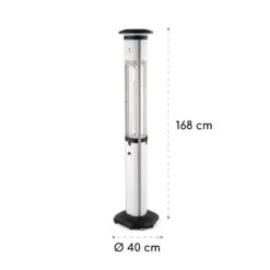 Megalith Heizstrahler 2700W Carbon-Heizelemente LED-Licht -Heimladen 10033290 yy 0009 logo