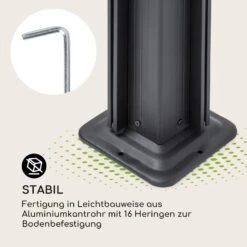 Pantheon Cortina Pavillon Mit Dach 3x4m 4 Seitenteile Beige -Heimladen 10033318 de 0006 logo