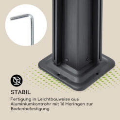 Pantheon Cortina Pavillon Mit Dach 3x4m 4 Seitenteile Grau -Heimladen 10033319 de 0006 logo