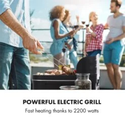 Porterhouse Elektrogrill 2200W Antihaft-Grillfläche Schwarz 12 Porterhouse Elektrogrill 2200W Antihaft-Grillfläche Schwarz -Heimladen 10033322 yy 0002 logo Klarstein Porterhouse Elektrogrill 2200W schwarz
