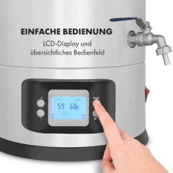 Maischfest Maischekessel 5 Teile 1500/3000W 30l LCD Edelstahl 17 Maischfest Maischekessel 5 Teile 1500/3000W 30l LCD Edelstahl -Heimladen 10033340 de 0007 logo