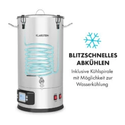 Maischfest Maischekessel 5 Teile 1500/3000W 35l LCD Edelstahl -Heimladen 10033341 de 0005 logo