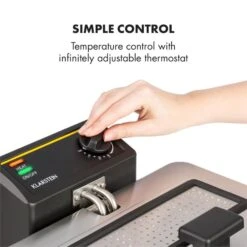 Family Fry Fritteuse 3000W Oil Drain Technology Edelstahl Silber 14 Family Fry Fritteuse 3000W Oil Drain Technology Edelstahl Silber -Heimladen 10033342 yy 0004 logo Klarstein Family Fry Fritteuse 3000W silber