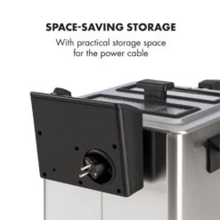 Family Fry Fritteuse 3000W Oil Drain Technology Edelstahl Silber 18 Family Fry Fritteuse 3000W Oil Drain Technology Edelstahl Silber -Heimladen 10033342 yy 0009 logo Klarstein Family Fry Fritteuse 3000W silber