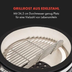 Queensize Kamado Grill Thermometer Abnehmbare Seitenteile Schwarz 14 Queensize Kamado Grill Thermometer Abnehmbare Seitenteile Schwarz -Heimladen 10033377 de 0003 logo