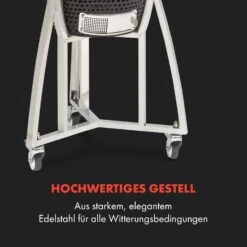 Queensize Kamado Grill Thermometer Abnehmbare Seitenteile Schwarz 19 Queensize Kamado Grill Thermometer Abnehmbare Seitenteile Schwarz -Heimladen 10033377 de 0008 logo