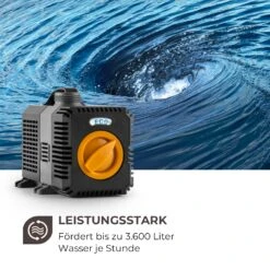 Lagoon 3600 Teichpumpe 3.600 L/h EcoSave: 20 Watt 2,8 Meter Förderhöhe -Heimladen 10033391 de 0004 logo