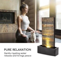 Raincastle Gartenbrunnen 12 LEDs 8W IPX8 Indoor & Outdoor -Heimladen 10033428 yy 0002 logo Blumfeldt Raincastle Gartenbrunnen 12 LEDs