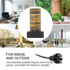 Raincastle Gartenbrunnen 12 LEDs 8W IPX8 Indoor & Outdoor -Heimladen 10033428 yy 0003 logo Blumfeldt Raincastle Gartenbrunnen 12 LEDs