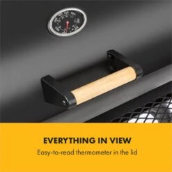 Beef Brisket Smoker Grill Holzkohlegrill/Smoker Edelstahl-Grill Mobil 18 Beef Brisket Smoker Grill Holzkohlegrill/Smoker Edelstahl-Grill Mobil -Heimladen 10033460 yy 0008 logo Klarstein Beef Brisket Smoker Grill schwarz