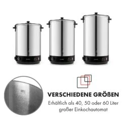KonfiStar 40 Einkochautomat Getränkespender 2500W 40L Edelstahl 20 KonfiStar 40 Einkochautomat Getränkespender 2500W 40L Edelstahl -Heimladen 10033524 de 0009 logo