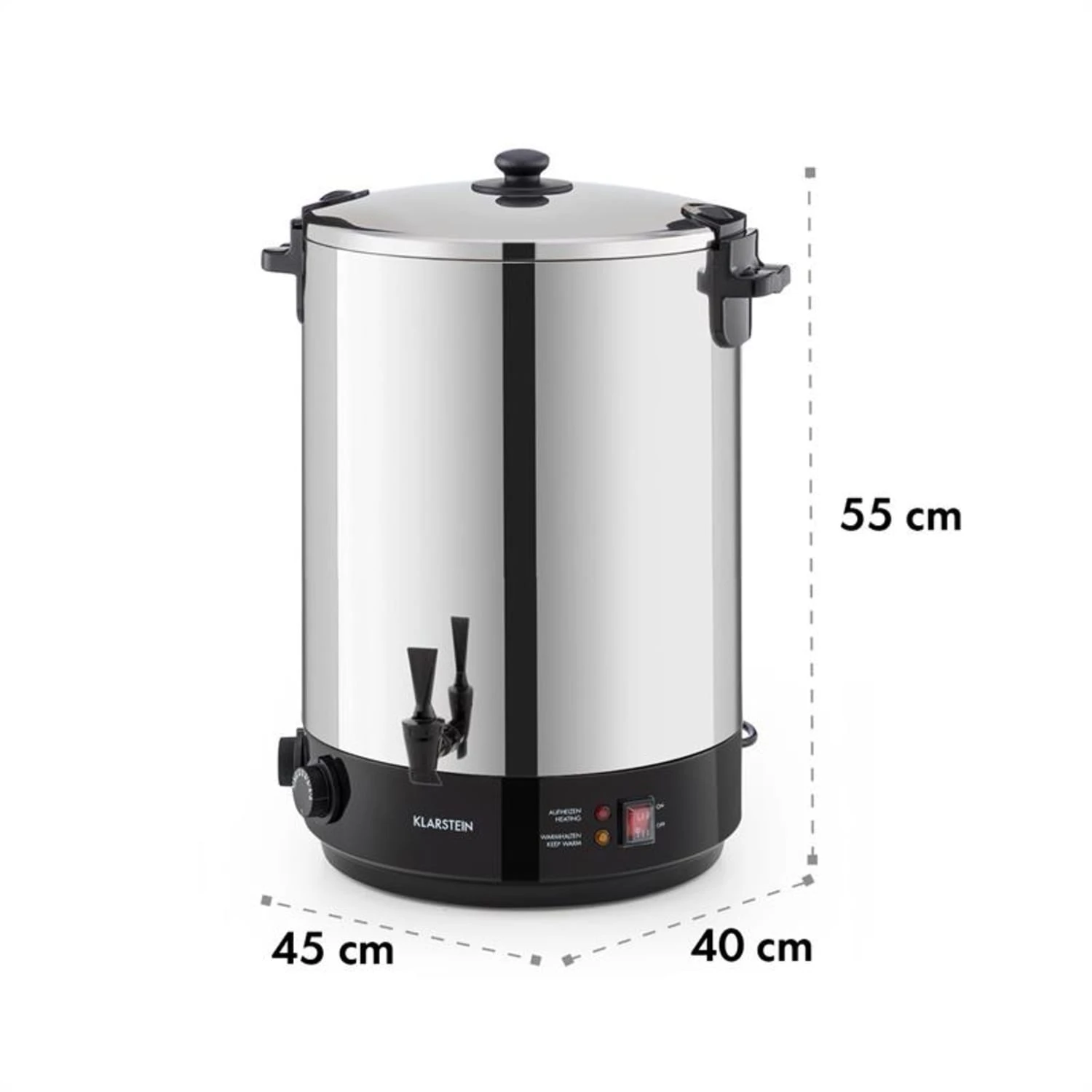 KonfiStar 40 Einkochautomat Getränkespender 2500W 40L Edelstahl 12 KonfiStar 40 Einkochautomat Getränkespender 2500W 40L Edelstahl – Bild 10