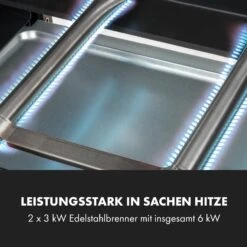 Gazooka 2.0T Gas BBQ Grill 2x3kW Brenner Edelstahl -Heimladen 10033532 de 0004 logo