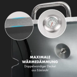 Gazooka 2.0T Gas BBQ Grill 2x3kW Brenner Edelstahl -Heimladen 10033532 de 0007 logo