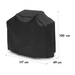 Gazooka 2.0T Wetterschutzhaube 600D Canvas 30/70% PE/PVC Schwarz -Heimladen 10033535 yy 0006 logo Klarstein Gazooka Wetterschutzhaube schwarz