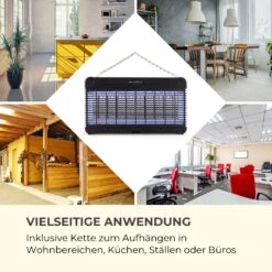 Mosquito Ex 9500 13W 300m² LEDs Auffangschale Kette Schwarz -Heimladen 10033562 de 0007 logo