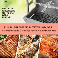 Sauenland Pro Spanferkelgrill Drehspieß 13W 4 Rollen Edelstahl -Heimladen 10033566 de 0004 usp