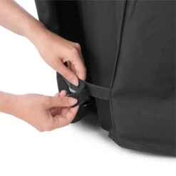 Tomahawk 3.1 S Wetterschutzhaube 300D Canvas 30/70% PE/PVC Schwarz -Heimladen 10033569 yy 0004 detail Klarstein Tomahawk S Wetterschutzhaube schwarz