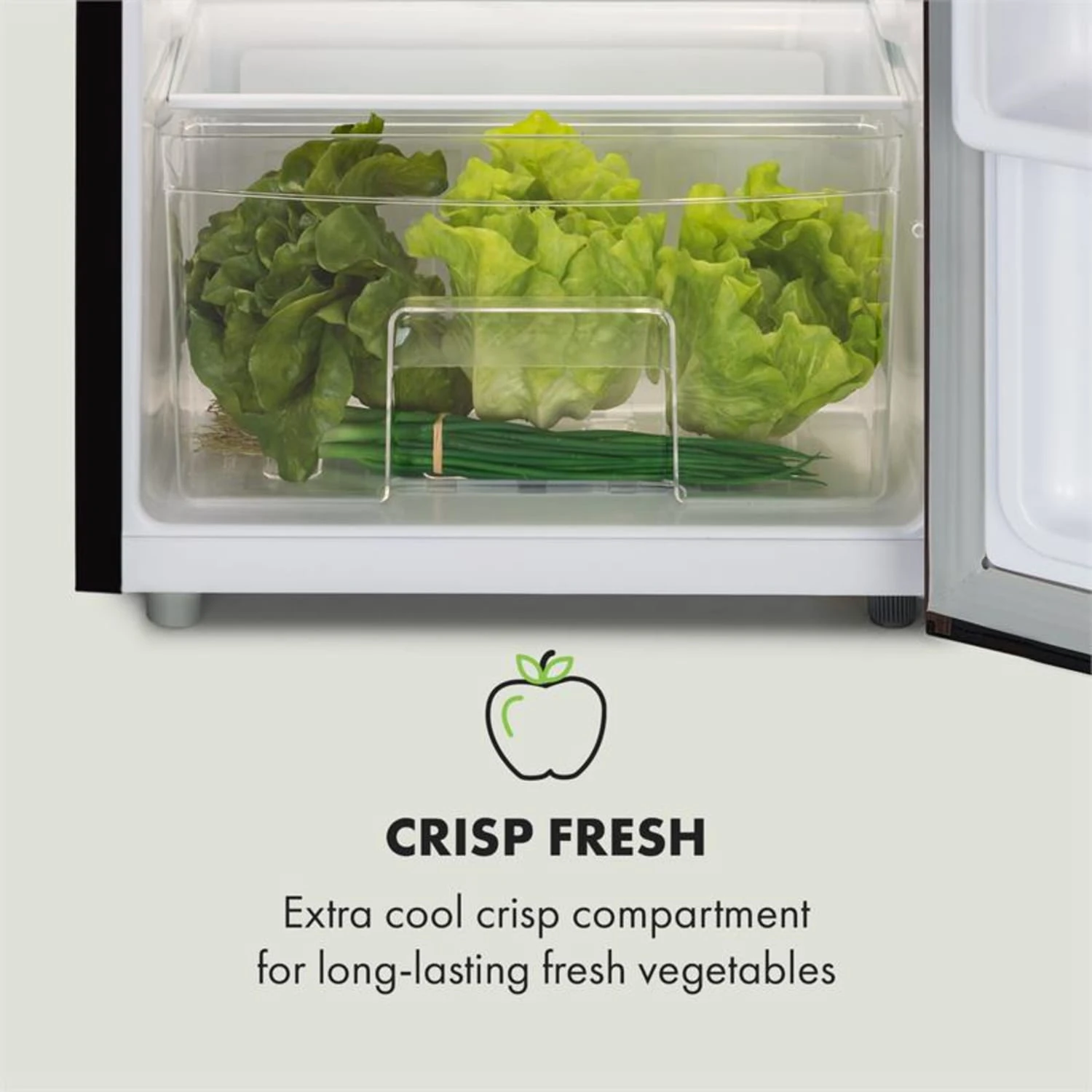 Feldberg Kühlschrank A+ 90 Liter MirageCool Concept Holzdesign Schwarz 6 Feldberg Kühlschrank A+ 90 Liter MirageCool Concept Holzdesign Schwarz – Bild 4