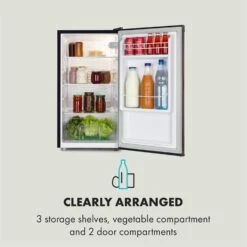 Feldberg Kühlschrank A+ 90 Liter MirageCool Concept Holzdesign Schwarz 16 Feldberg Kühlschrank A+ 90 Liter MirageCool Concept Holzdesign Schwarz -Heimladen 10033594 uk 0005 logo Klarstein Feldberg Kuehlschrank Holzdesign schwarz