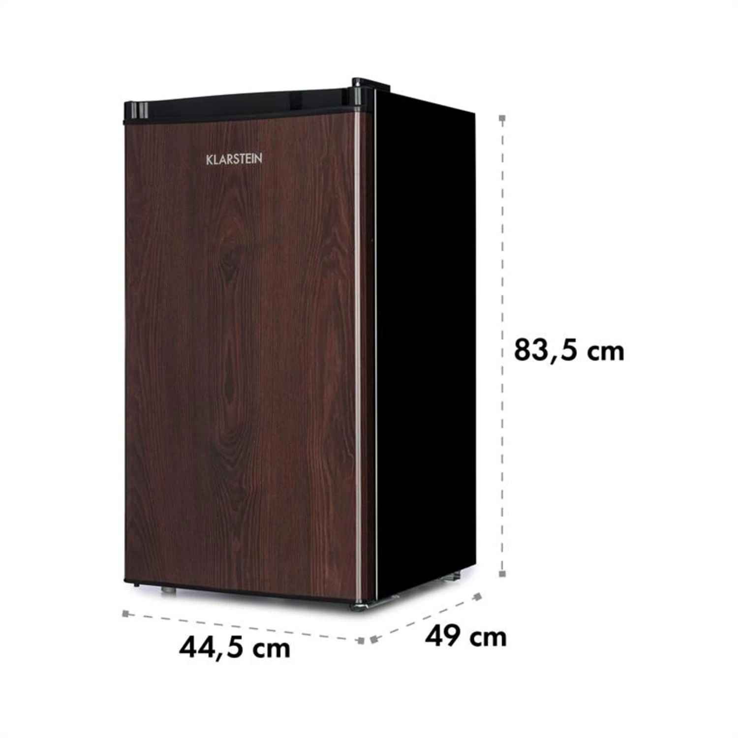 Feldberg Kühlschrank A+ 90 Liter MirageCool Concept Holzdesign Schwarz 11 Feldberg Kühlschrank A+ 90 Liter MirageCool Concept Holzdesign Schwarz – Bild 9