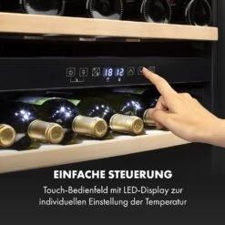 Vinsider 36 Weinkühlschrank 2 Kühlzonen 5-22°C 85l Edelstahl -Heimladen 10033682 de 0005 logo
