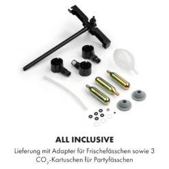 Beerkules Bierzapfanlage 5l Fässer Kompressor 120W Cooling: 4h -Heimladen 10033689 de 0009 logo