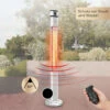 Heat Guru Plus Infrarot-Heizstrahler 2000W 3 Heizstufen Fernbedienung -Heimladen 10033692 de 0001 main