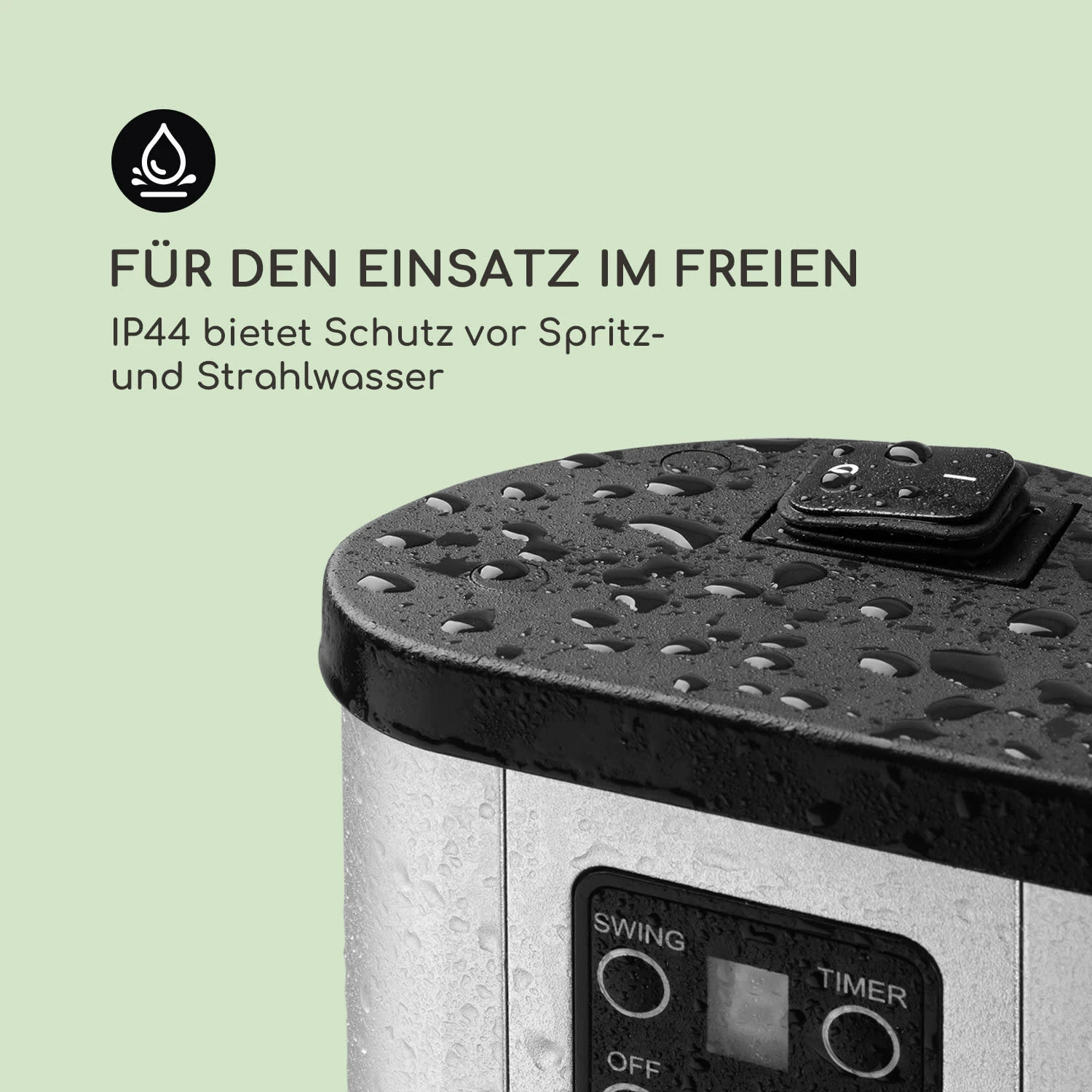 Heat Guru Plus Infrarot-Heizstrahler 2000W 3 Heizstufen Fernbedienung 7 Heat Guru Plus Infrarot-Heizstrahler 2000W 3 Heizstufen Fernbedienung – Bild 5