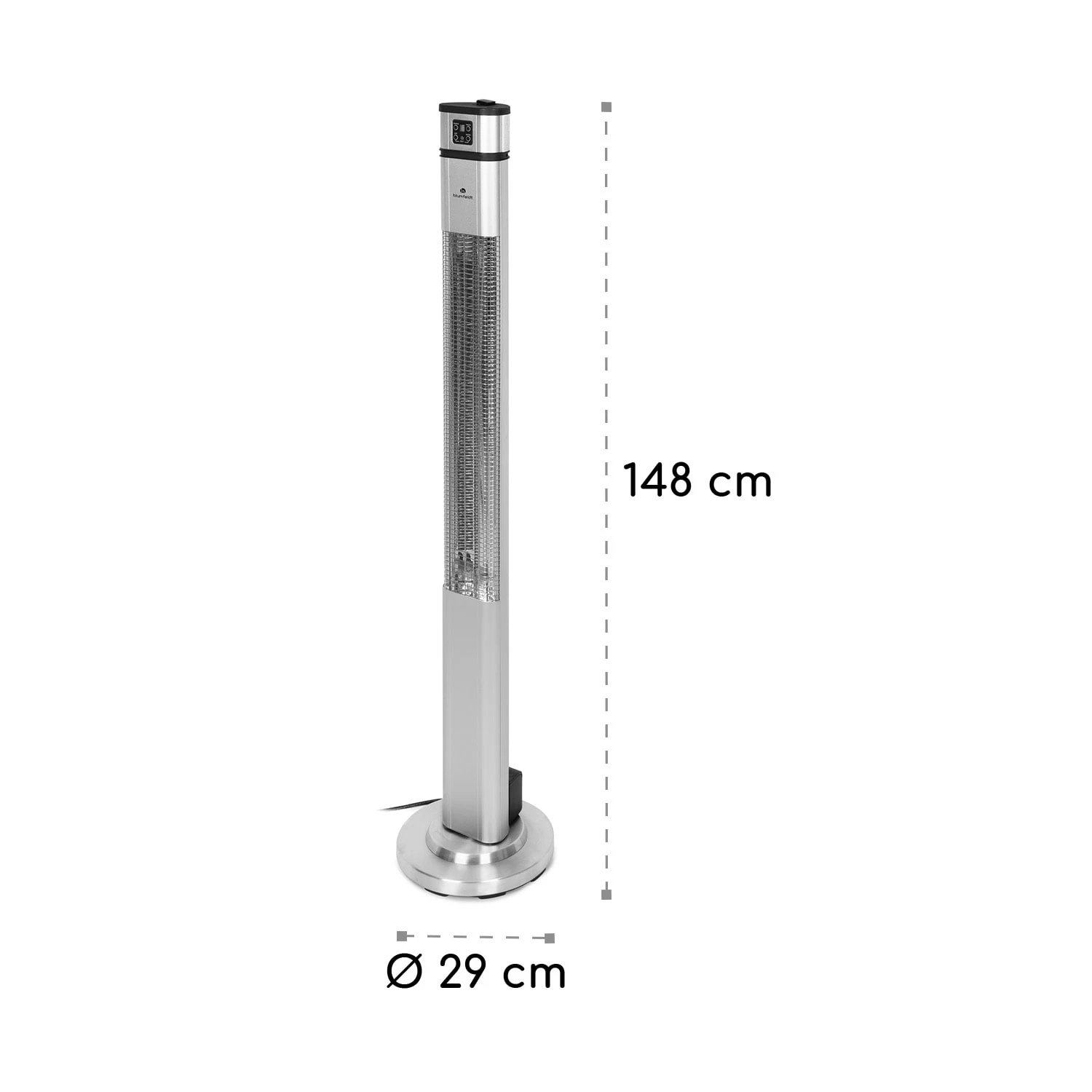 Heat Guru Plus Infrarot-Heizstrahler 2000W 3 Heizstufen Fernbedienung 12 Heat Guru Plus Infrarot-Heizstrahler 2000W 3 Heizstufen Fernbedienung – Bild 10