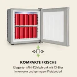 Secret Cool Mini-Kühlschrank Mini-Bar 13l 22dB 2 Etagen -Heimladen 10033705 de 0006 logo