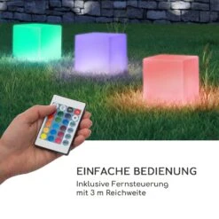 Shinecube XL Leuchtwürfel 40x40x40cm 16 Farben-LED 4 Licht-Modi Weiß -Heimladen 10033732 de 0004 logo