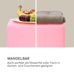 Shinecube XL Leuchtwürfel 40x40x40cm 16 Farben-LED 4 Licht-Modi Weiß -Heimladen 10033732 de 0005 logo