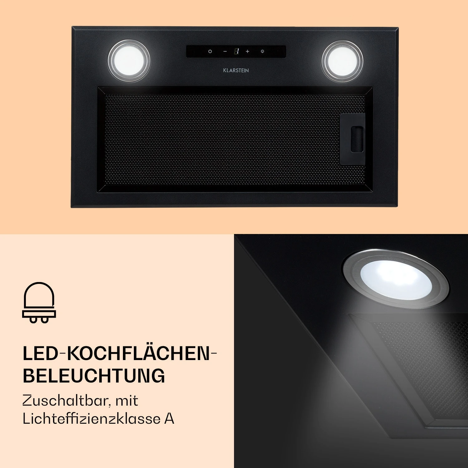 Paolo Dunstabzugshaube Einbau 52 Cm EEK: A 593 M³/h LED Touch 5 Paolo Dunstabzugshaube Einbau 52 Cm EEK: A 593 M³/h LED Touch – Bild 3