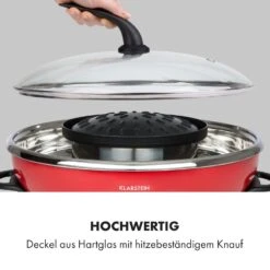 Szechuan Hot Pot Und Grillplatte 5l Vol. 1350 W, 600 W Rot -Heimladen 10033779 de 0006 logo
