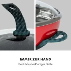 Szechuan Hot Pot Und Grillplatte 5l Vol. 1350 W, 600 W Rot -Heimladen 10033779 de 0008 logo