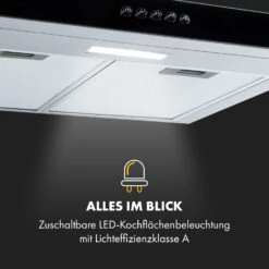 Darya Dunstabzugshaube 60cm 310 M³/h Edelstahl Silber -Heimladen 10033820 de 0006 logo