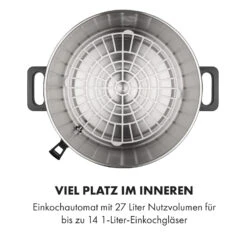 Lady Marmalade Einkochautomat Getränkespender 27L 100°C 12h Edelstahl -Heimladen 10033825 de 0008 logo