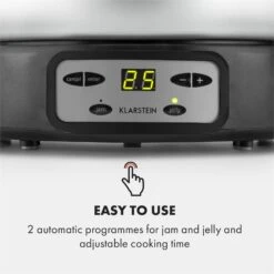 Jam Session Marmeladen- Und Geleekocher 1000W 2 Automatikprogramme -Heimladen 10034109 yy 0004 logo Klarstein Jam Session Marmeladen und Geleekocher