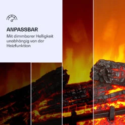 Lienz Elektrischer Kamin 1800W Steindekor Polystone Fernbedienung -Heimladen 10034122 de 0005 logo