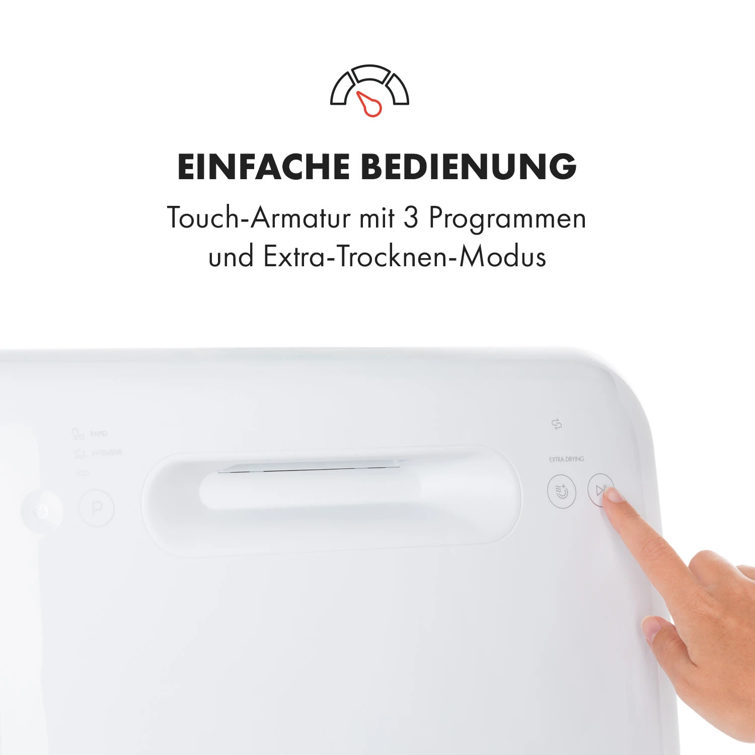 Aquatica Geschirrspüler Freistehend Installationsfrei 2 Gedecke 860W 6 Aquatica Geschirrspüler Freistehend Installationsfrei 2 Gedecke 860W – Bild 4